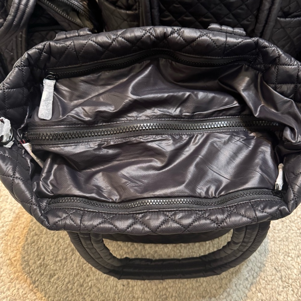 MZ Wallace NWT Black Medium Metro Tote deluxe - Picture 3 of 8